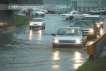 Flooded road