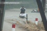 Flooded road