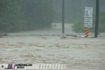 Flooded road