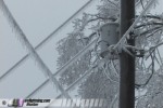 Ice on power lines