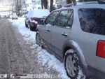 Post-snowstorm scene
