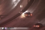 Cars slide, crash on icy Interstate bridge