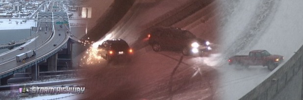Storm Highway :: The case for de-icers on I-64's Oakwood (Fort Hill) Bridge