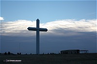 I-40 cross monument near Groom, TX on May 20
