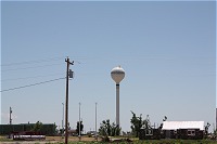 Downtown Greensburg, Kansas on May 24