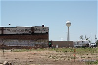 Downtown Greensburg, Kansas on May 24