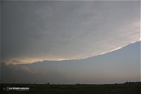 Perry, OK supercell anvil on May 24