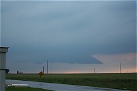 Shelf cloud near Stillwater, OK on May 24