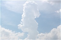 Towering cumulus in the Oklahoma panhandle, May 26
