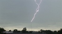 Tower lightning, Teays Valley, WV