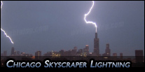 Chicago Skyscraper Lightning