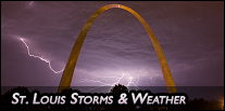 Photography of St. Louis, MO storms and weather