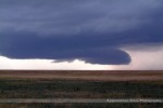 Wall cloud in Texas