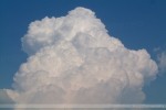 Cumulonimbus and blue sky