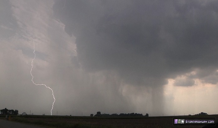 Lightning at New Baden, Illinois - September 19, 2013