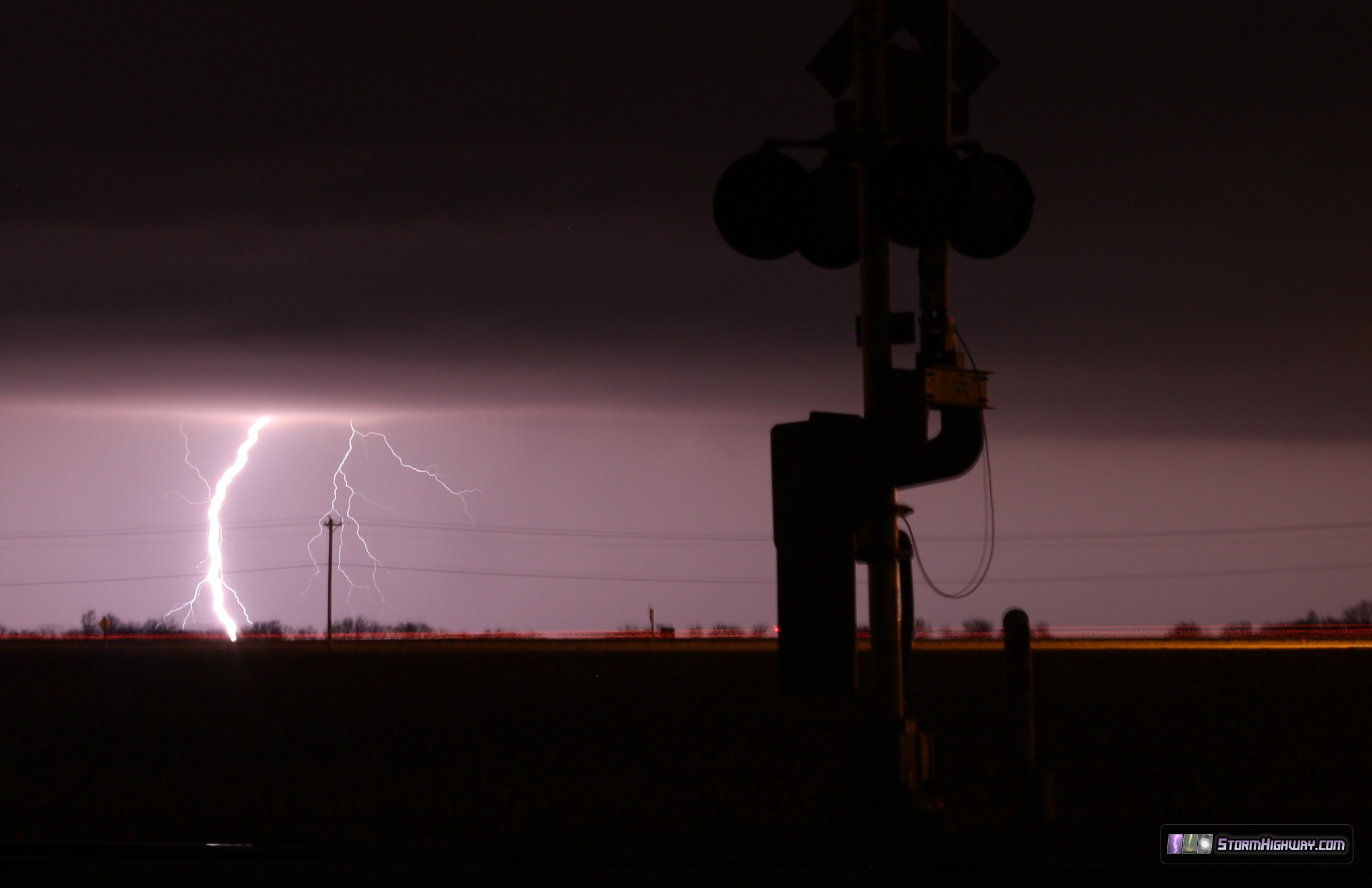 Lightning at New Baden, IL - March 27, 2014