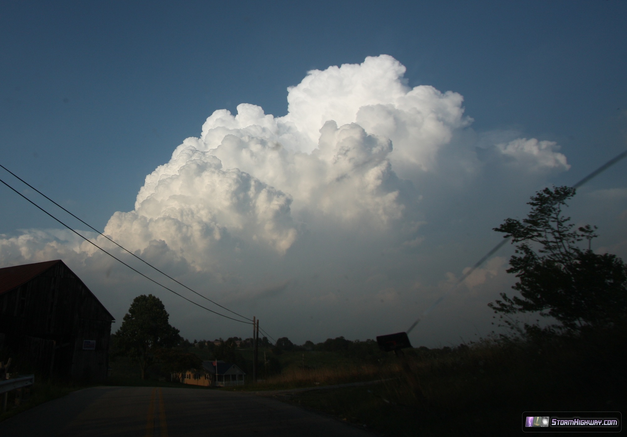 Supercell at Owingsville, Kentucky - July 27, 2014