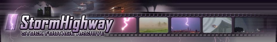 Storm Highway Extreme Weather Stock Footage