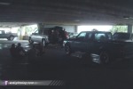 Observing a hurricane from a parking garage