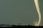 Tornado hits house at Mulvane, Kansas