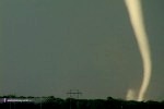 Tornado hits house at Mulvane, Kansas