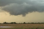 Wall cloud at Rock, Kansas