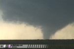 Large tornado near Spur, Texas