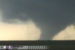 Large tornado near Spur, Texas