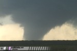 Large tornado near Spur, Texas