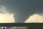 Large tornado near Spur, Texas