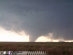Large tornado near Spur, Texas