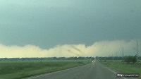 Storm base at Bennington, Kansas, May 28, 2013