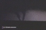 Double tornadoes near Greensburg, Kansas