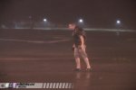 Storm chaser in Hurricane Rita