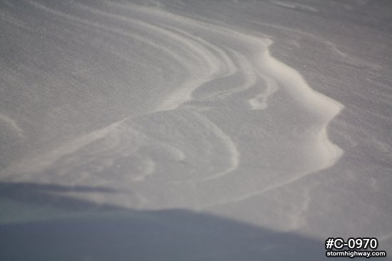 Snow drift pattern