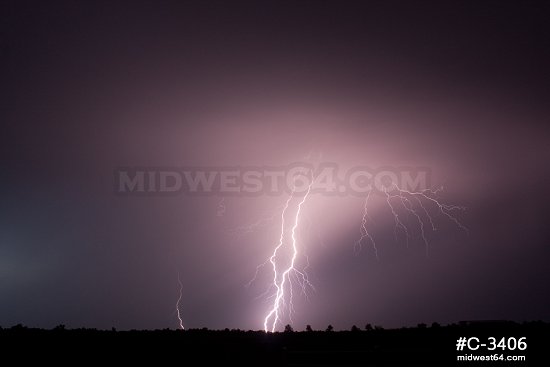 Barrage of bolts from OK storm