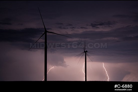Lightning and Wind Turbines