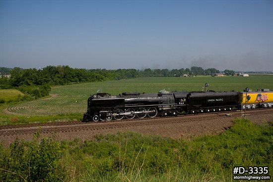 UP 844 in Illinois