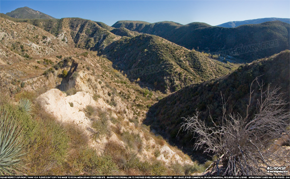 San Andreas Fault zone at Cajon Pass, CA