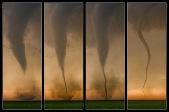 Tornado Morphology - Sanford, Kansas