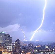 Cloud-to-Ground Lightning - Positive
