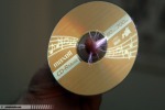 Sparks from finger to CD